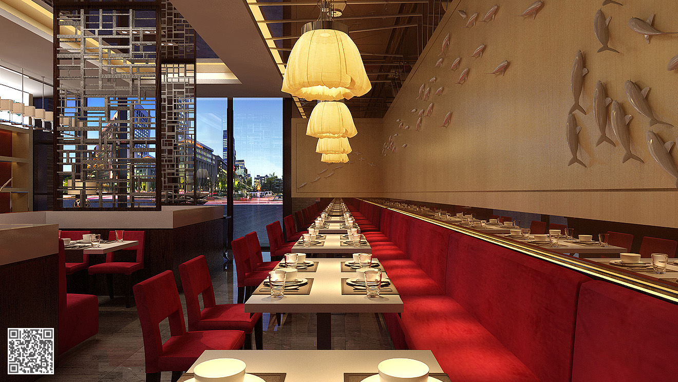 瑞魚烤魚堂店面設計