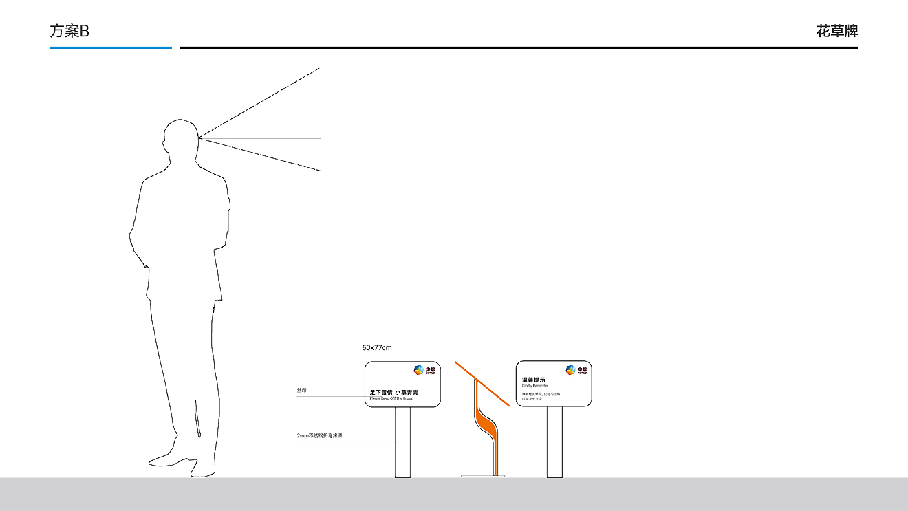 中糧面業（濰坊）公司導視系統設計制作