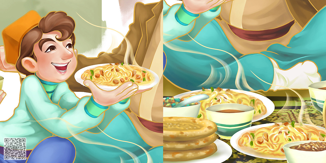 中糧面業(yè)面粉包裝設(shè)計與插畫繪制